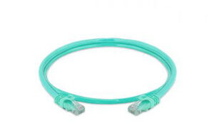 ProLink PL-PC-U6-0.5TQ UNSHIELDED CAT6 PATCH CORD W/ T568B WIRING, 0.5M, LSZH Turquoise