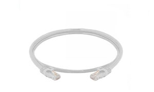PL-PC-U6-0.5W UNSHIELDED CAT6 PATCH CORD W/ T568B WIRING, 0.5M, LSZH White