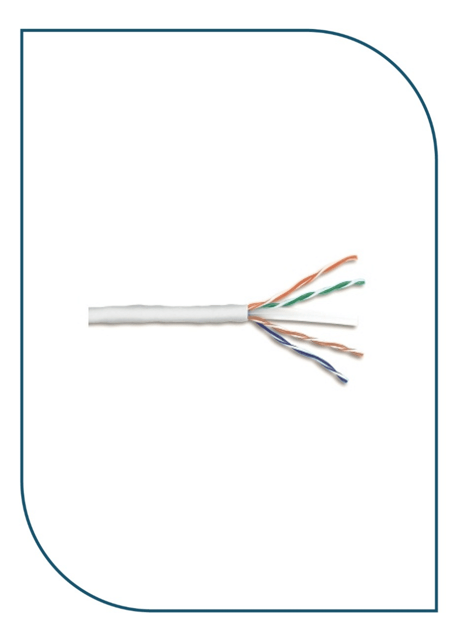 Schneider Cat6, 4pr UTP Cable 305M White, LSZH (ACT4P6ULS3RBWE) 1 Schneider Cat6, 4pr UTP Cable 305M White, LSZH (ACT4P6ULS3RBWE)