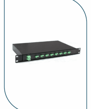 Premium-Line 1U 19” Rack Mounted PLC Splitter,2x32, SC/APC SM Adapter Loaded, black (254232412)