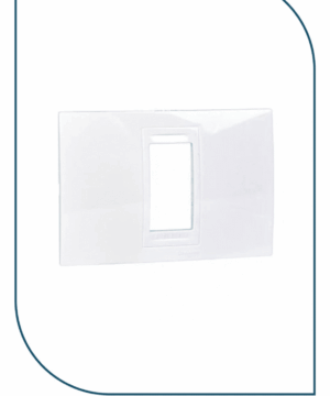 Schneider MGU4.101.18 | Unica Allegro – cover frame – 1 module – white