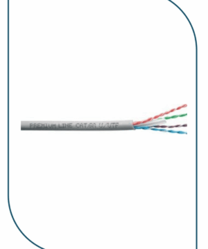 Premium Line 209142225 Category 6A U/UTP Installation Cable, 500m Reel, LSOH, 500 MHz, Grey