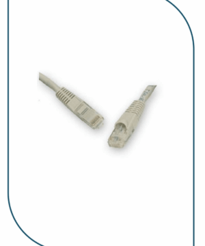 Premium Line 182120105 Category 6A U/UTP Patch Cord, Snag Proof, LSOH, Grey, 1m length