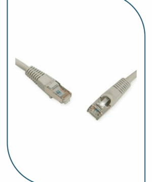 Premium Line 182420105 Category 6A S/FTP Patch Cord, Snag Proof, LSOH, Grey, 1m length