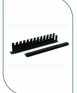 "Premium Line 195010102 1U 19"" Cable Management, Duct Type, Black"