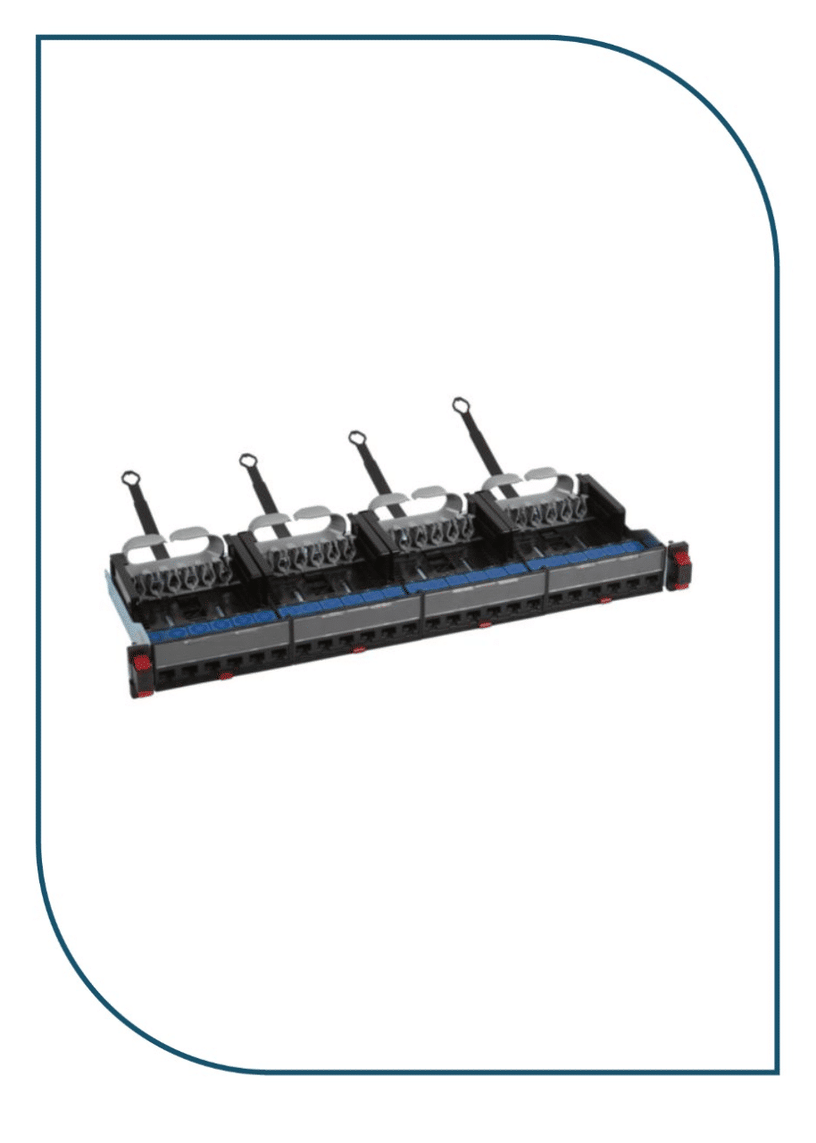 Legrand Patch panel 19 inch - equipped with 24 RJ45 Category 6 UTP (33760) 1 Legrand Patch panel 19 inch - equipped with 24 RJ45 Category 6 UTP (33760)