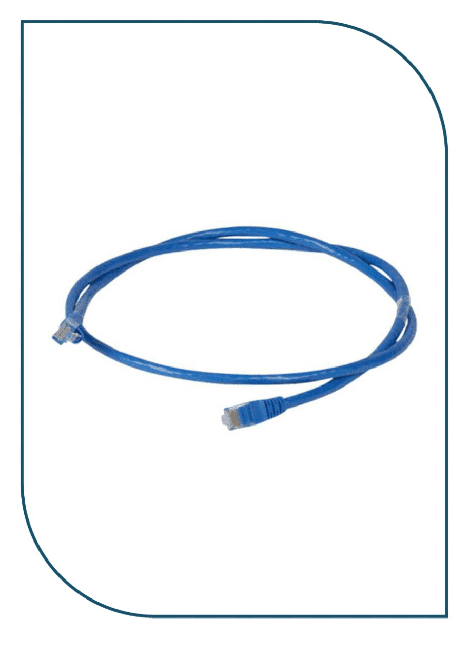 LEGRAND Patch cord RJ45 category 6 U/UTP PVC blue 1m (51772)