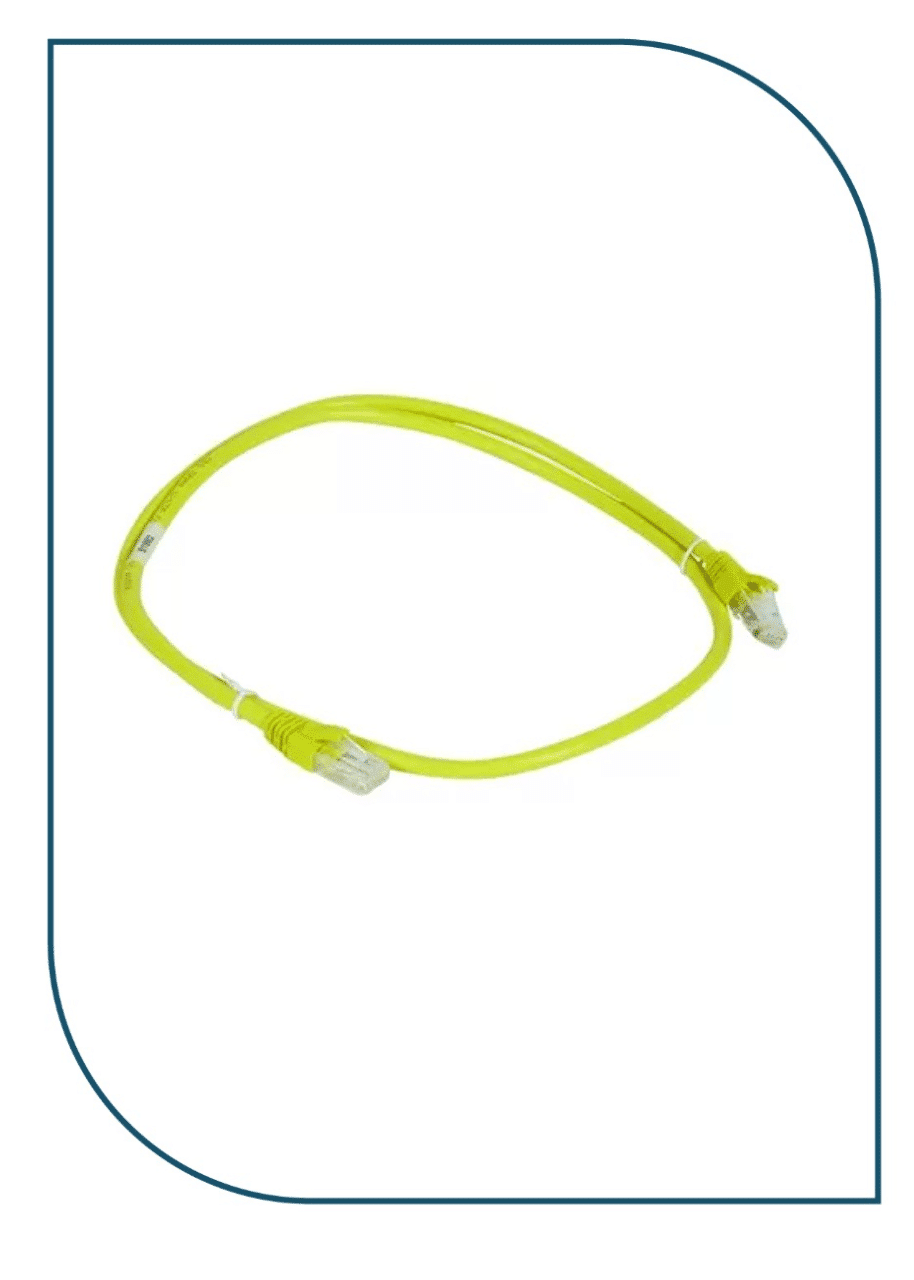 Legrand Patch cord RJ45 cat6A U/UTP PVC 3M yellow (51884)