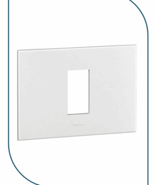 LEGRAND Arteor™ - Plate - Italian / US standard - square - 1 module - White (575220)