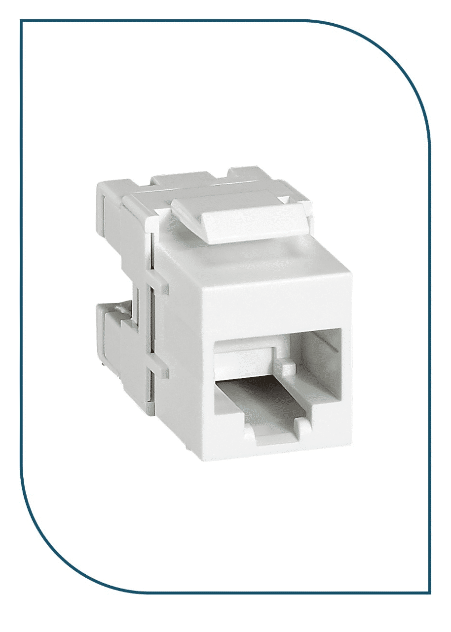 LEGRAND LINKEO RJ45 KEYSTONE CAT6 UTP (632705) 1 LEGRAND LINKEO RJ45 KEYSTONE CAT6 UTP (632705)