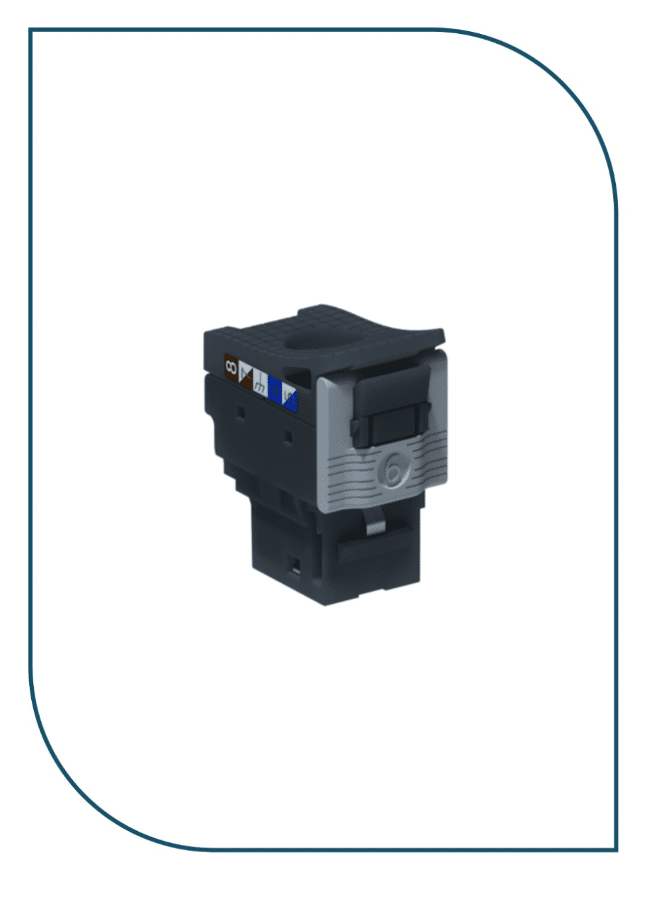 Legrand RJ45 CAT 6 UTP KEYSTONE /X24 (632909)