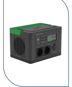 Schneider OffGrid PPS330-GR Portable Power Station – 332Wh, 230V Sine Wave,  Wireless Charging