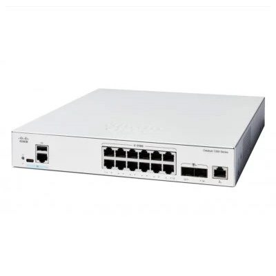Cisco Catalyst 1300-24Xt Managed Switch, 24-Port 10Ge, 4X10G Sfp+ Shared, (C1300-24Xt) 1 Cisco Catalyst 1300-24XT