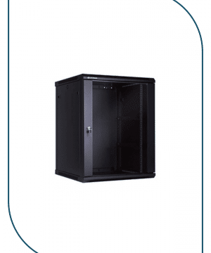 """D-LINK WALL MOUNT RACK 12U 600*600 WITH 1 FAN , 1 SHLIF NWR-12U-6060- BL-GL"