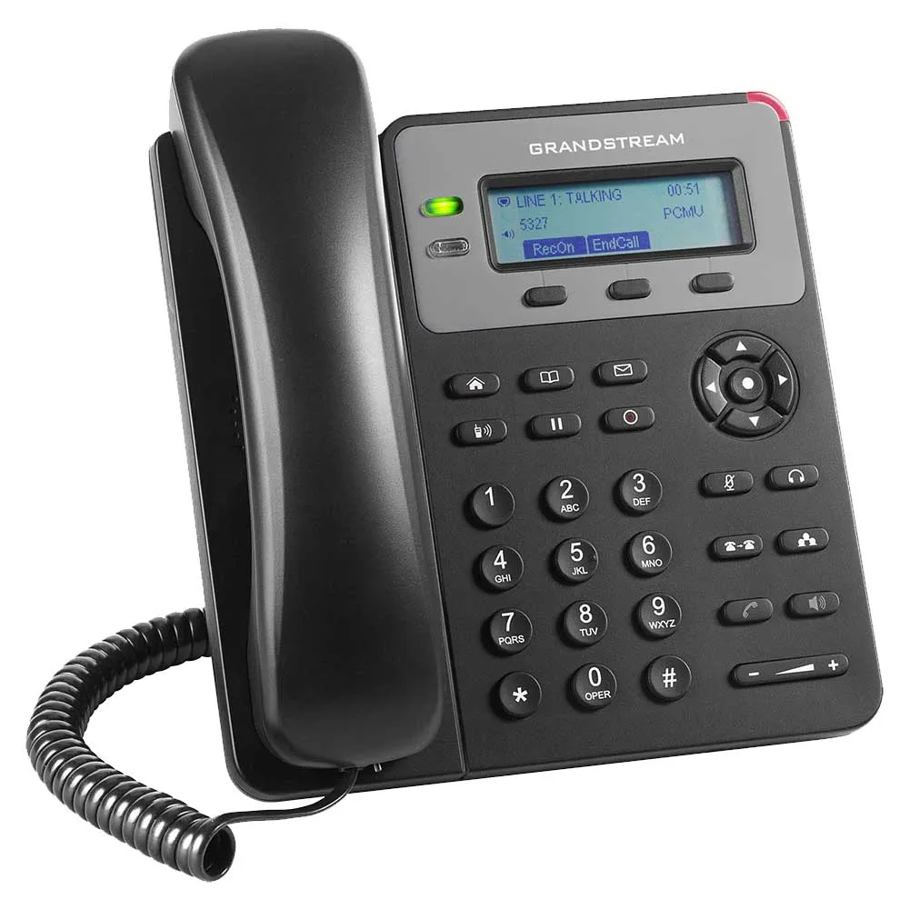 Grandstream Gxp1615 Ip Phone – 1 Sip Account, 2 Line Keys, Poe Voip Desk Phone 1 Grandstream GXP1615 IP Phone