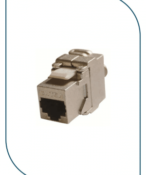 NKJ-6ASMET2B21 Cat6A FTP Keystone Jack