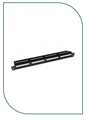 D-LINK Cat6 UTP Fully Loaded 24 PORT Patch Panel/NPP-C61BLK241