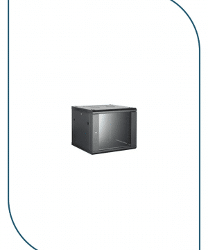 D-LINK WALL MOUNT RACK 9U 600*450 WITH 1 FAN , 1 SHLIF/NWR-9U-6045-BL-GL