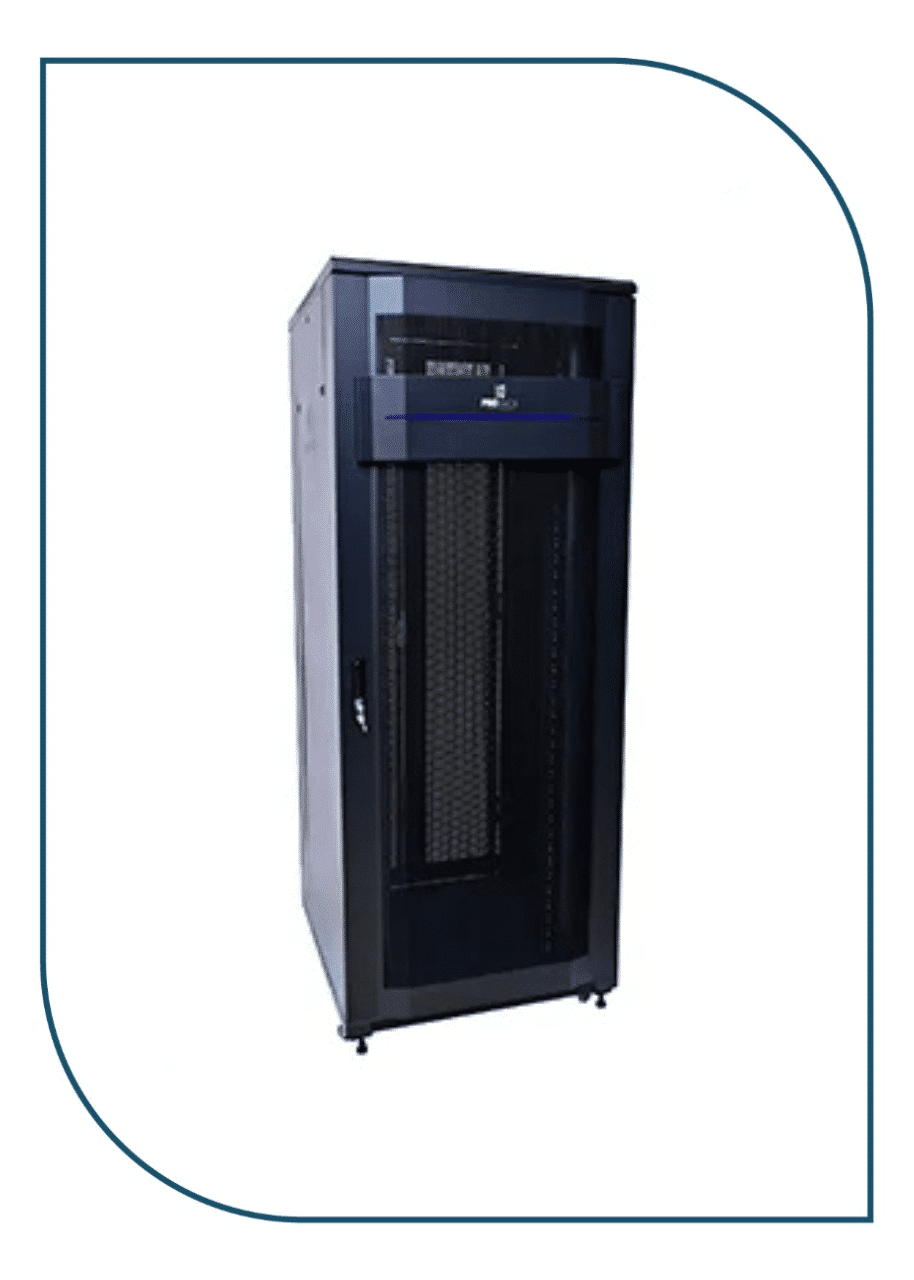 ProRack 42U 800*800 Standing server rack with Vented door, 4 fans, 1 shelf and 1 PDU 8 outlet PR-FV8842