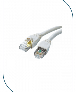 Premium Line Category 6A U/FTP Patch Cord, LSOH, Grey, 1m length 182820105