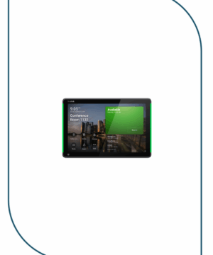 Yealink RoomPanel Plus conference room digital signage