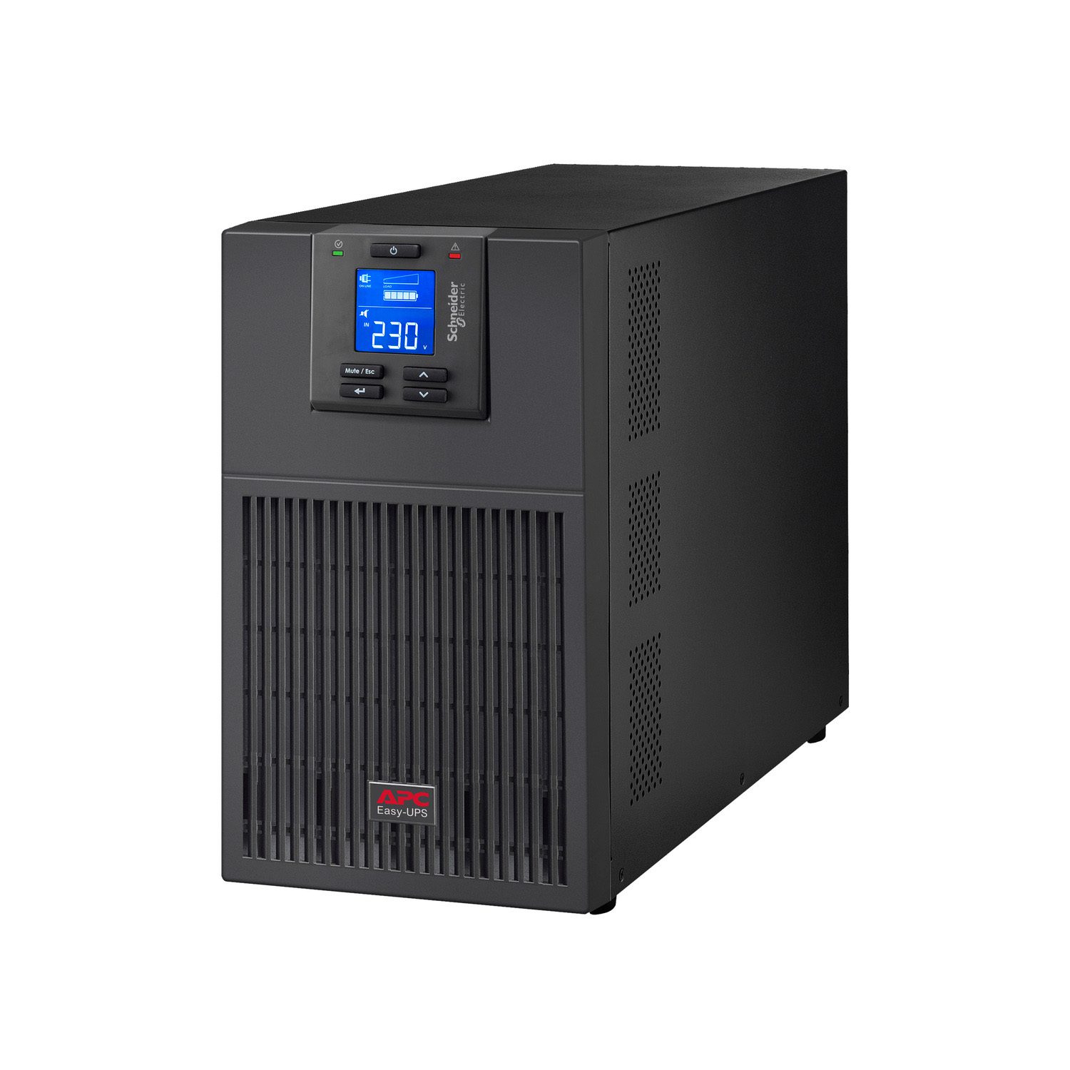 Srv3Ki Apc Easy Ups On-Line, 3Kva/ 2400W, Tower, 230V, 6X Iec C13 + 1X Iec C19 Outlets, Intelligent Card Slot, Lcd 1 SRV3KI APC Easy UPS On-Line, 3kVA/ 2400W, Tower, 230V, 6x IEC C13 + 1x IEC C19 outlets, Intelligent Card Slot, LCD