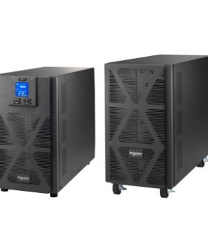 SRVS10KIL Easy UPS 1 Ph On-Line, 10kVA/10kW, Tower, 230V, 1x Hard wire 3-wire(1P+N+E) outlet, Intelligent Card Slot, LCD, Extended Runtime