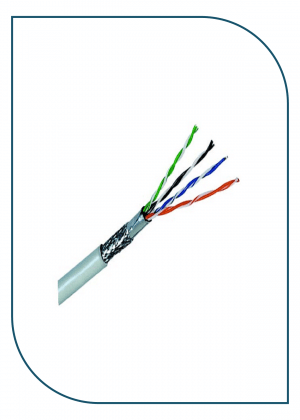 D-Link Cat6 SF/UTP 23 AWG PVC Solid Cable/NCB-C6SFGRR-305