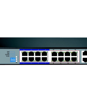 DES-F1016P-E 16-Port 10/100 Long Range PoE+ Surveillance Switch