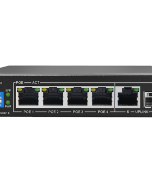 DGS-F1006P-E 4GE PoE+ 1GE & 1 SFP Uplink 250m PoE Switch