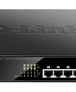 DGS-1008MP 8Port Desktop Gigabit Max PoE Switch
