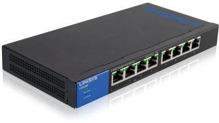 LGS108P 8-Port Business Desktop Gigabit PoE+ Switch