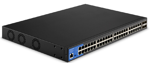 LGS352MPC-EU Business Switch - 48-Port Managed Gigabit PoE+ Switch with 4 10G SFP+