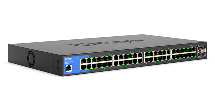 LGS352C 48-Port Managed Gigabit Ethernet Switch with 10G SFP+