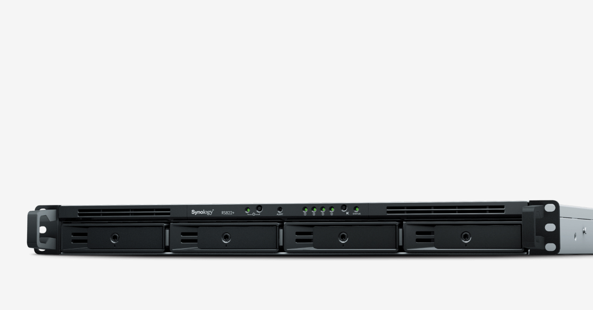 Synology RackStation 4-Bay NAS Enclosure (Diskless) (RS822RP+)
