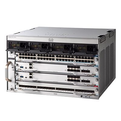 C9404R Cisco Catalyst 9400 Series 4 Slot Chassis, Need To Be Ordered With Configured Accessories 1 C9404R Cisco Catalyst 9400 Series 4 slot chassis, need to be ordered with configured accessories