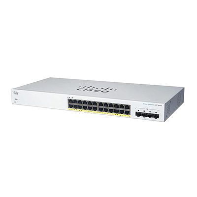 Cbs220 Smart 24-Port Ge, Poe, 4X10G Sfp+ Cbs220-24P-4X-Eu 1 CBS220 Smart 24-port GE, PoE, 4x10G SFP+ CBS220-24P-4X-EU