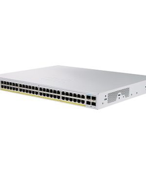 CBS350-48FP-4G Managed Switch, 48 Port GE, Full PoE, 4x1G SFP