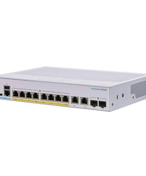Cisco Business CBS250-8FP-E-2G Smart Switch 8 Port GE Full PoE Ext PS 2x1G Combo