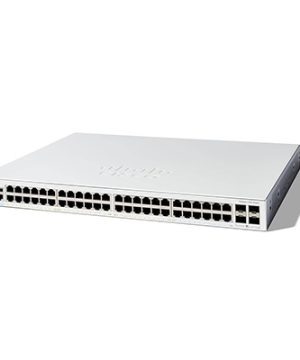 Cisco Catalyst 1300-48T-4X Managed Switch, 48 Port GE, Full PoE, 4x10GE SFP+ (C1300-48T-4X )
