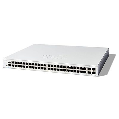 Cisco Catalyst 1300-48T-4X Managed Switch, 48 Port Ge, Full Poe, 4X10Ge Sfp+ (C1300-48T-4X ) 1 Cisco Catalyst 1300-48T-4X Managed Switch, 48 Port GE, Full PoE, 4x10GE SFP+ (C1300-48T-4X )