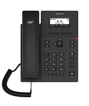 FIBERME FAP2710P Essential IP Phone – 2-Line HD Voice with PoE
