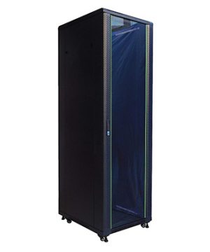 PR-FG6842 ProRack 42U 600 800 Standing server rack with Glass